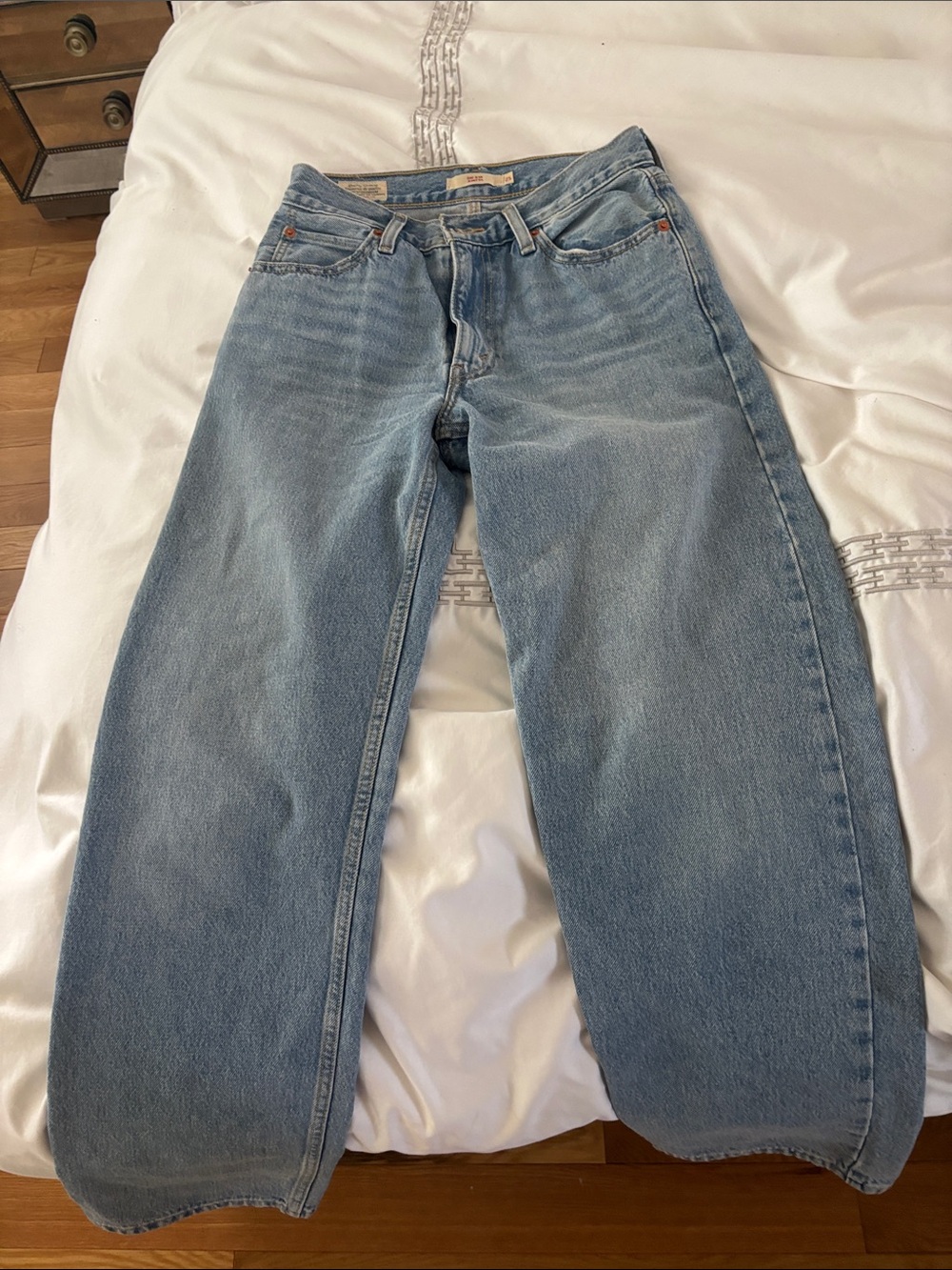 Levi's Light Blue Dad Jeans bought at Aritzia
